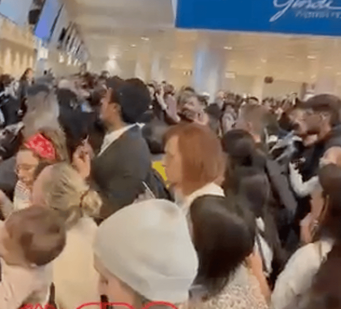 Ben Gurion chaos