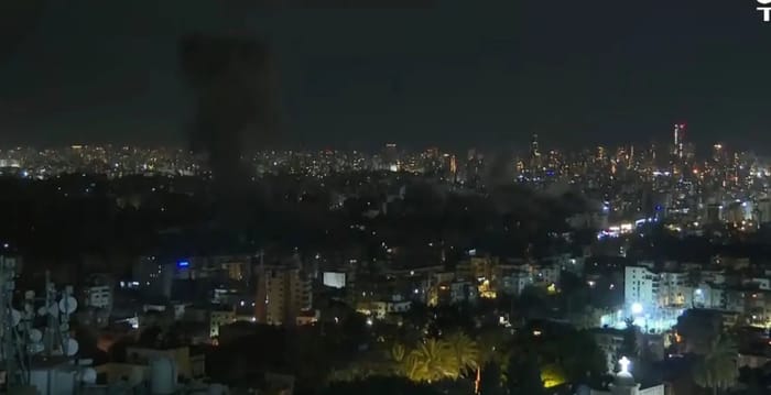 IAF striking in Iran