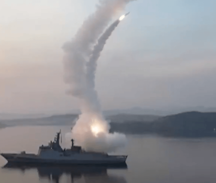 North Korea Tests Strategic Cruise Missiles from New Destroyer