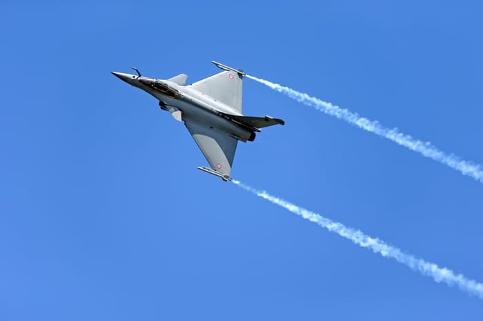 RAF fighter jet