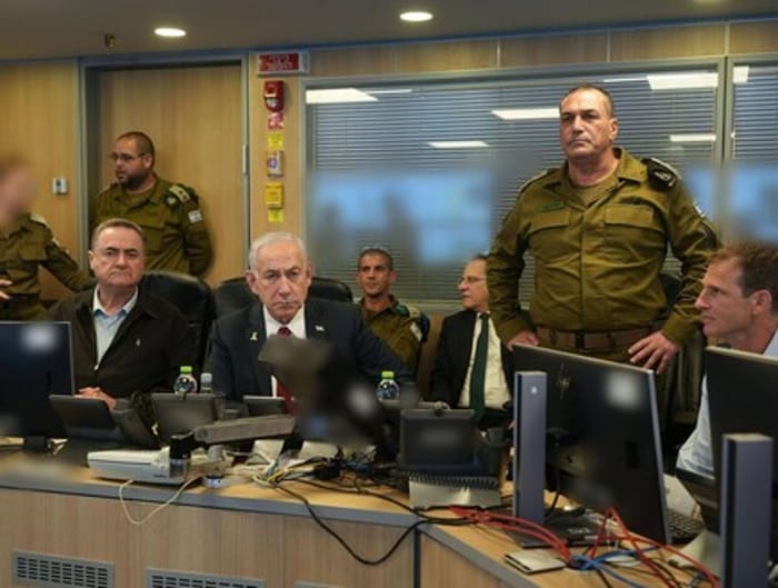 Netanyahu, Katz, and Zamir overseeing Iran strikes