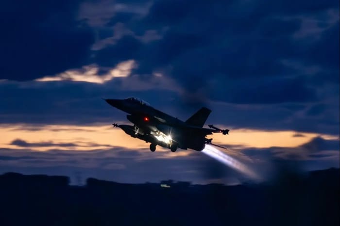 IAF striking in Iran
