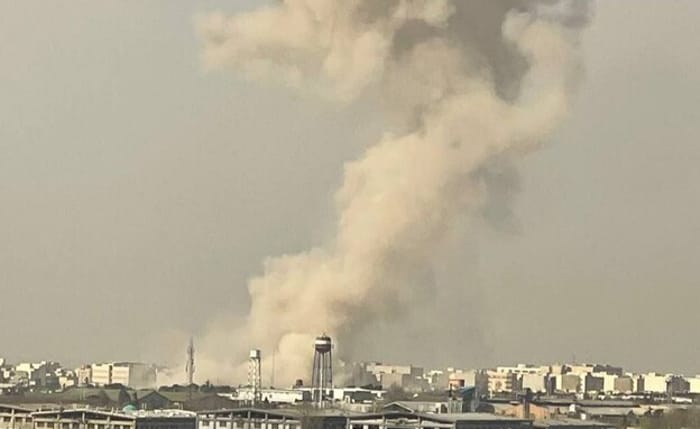 IAF striking in Iran
