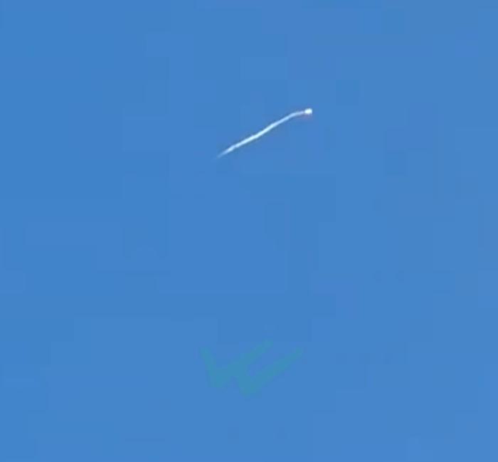 Iranian ballistic missile, March 26, 2026