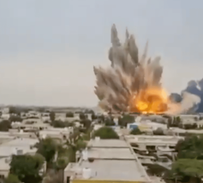 Israeli Air Force Strikes Iranian Military Facility in Bushehr