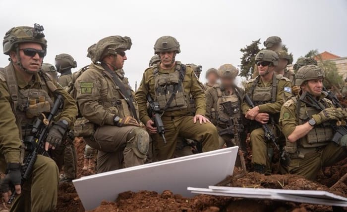 IDF Chief of Staff Lt. Gen. Eyal Zamir in the North