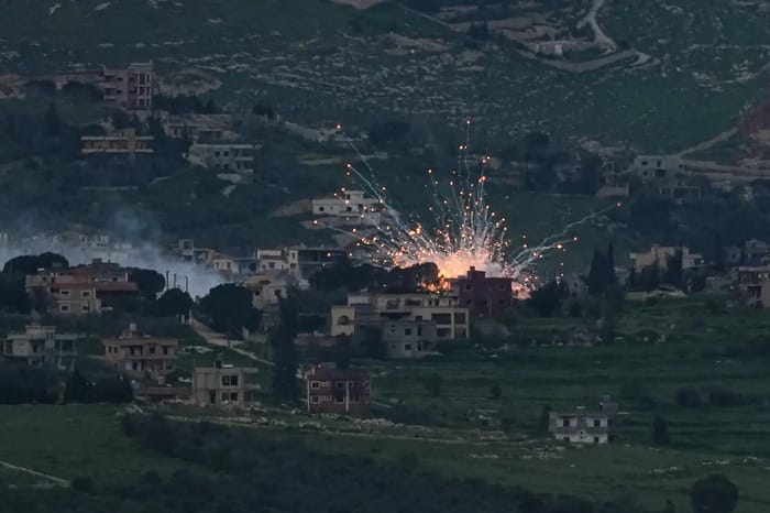 IAF strikes in Lebanon