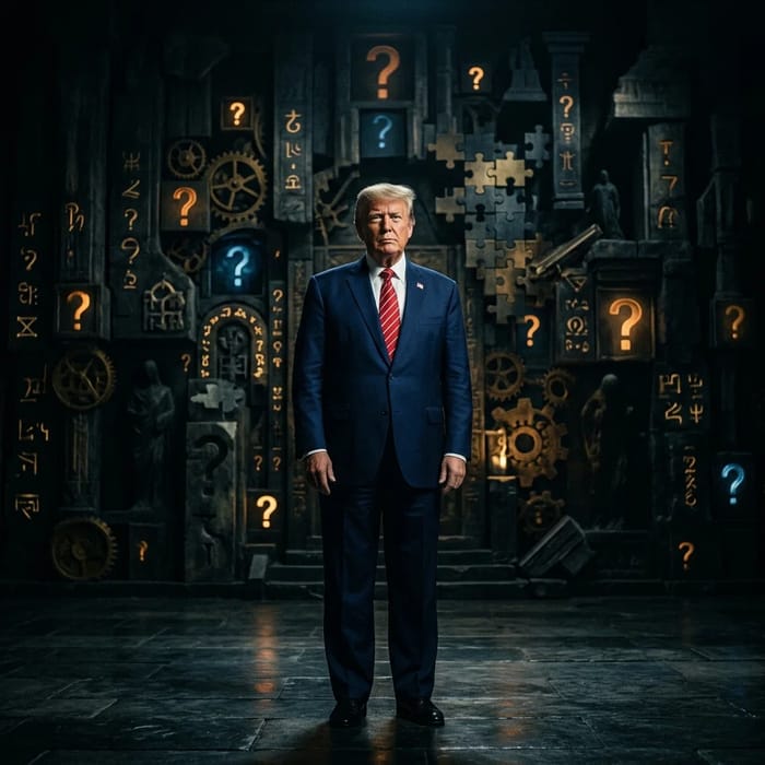 Questions swirl around President Trump