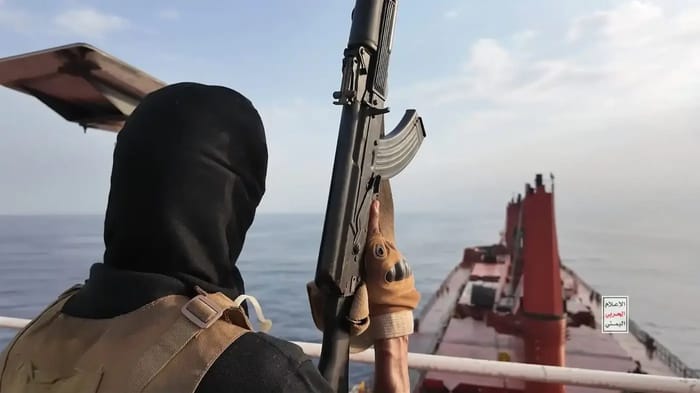 Houthi terrorists in Yemen