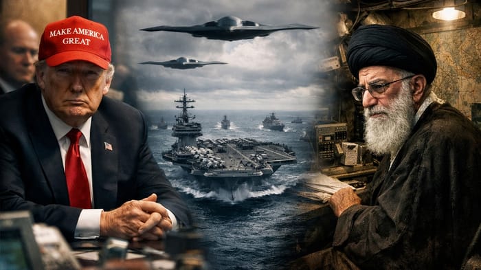 Trump and Iran at war