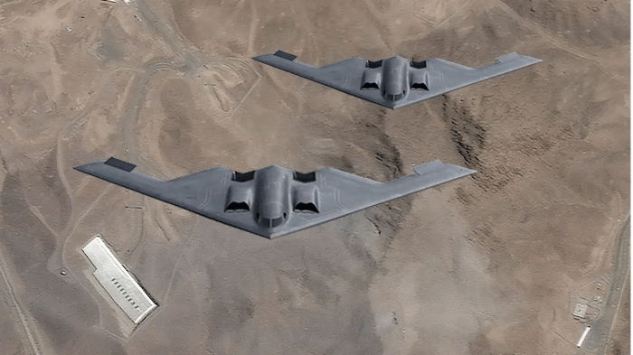 B-2 Bombers on the way to Iran
