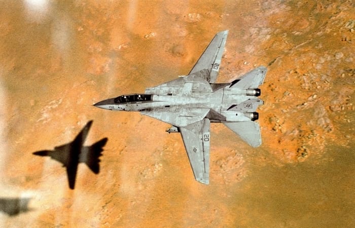 F-14 Tomcat fighter jet