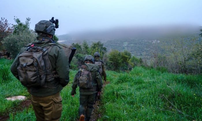 IDF soldiers operate in South Lebanon