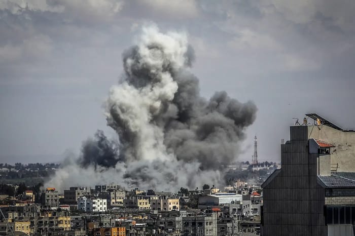 Airstrike in gaza