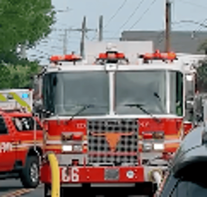 FDNY fire truck on scene
