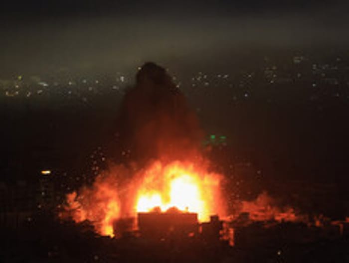 IAF strikes in Lebanon