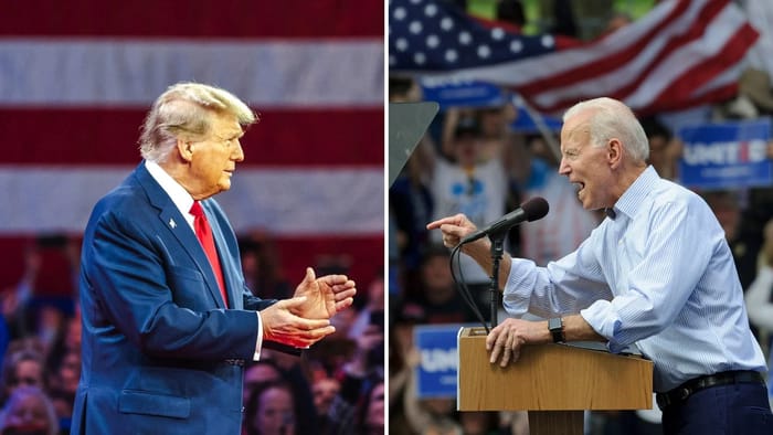 Donald Trump, Joe Biden