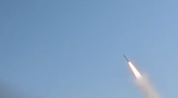 Iran launches missile towards Israel