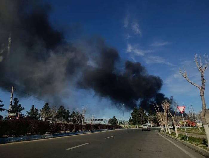 IAF striking in Iran