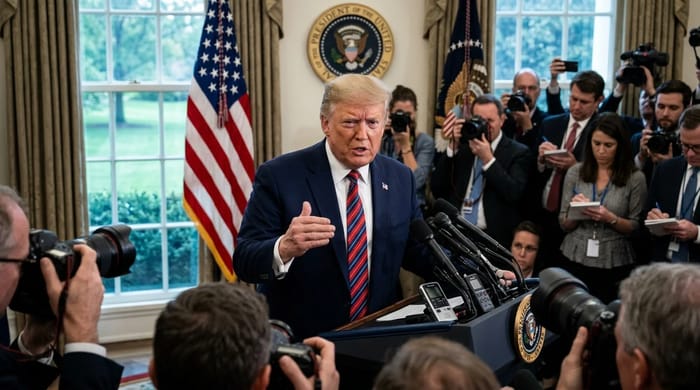 Trump in the Oval Office