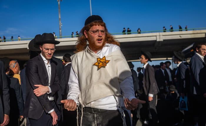Haredi protests against drafting to the IDF