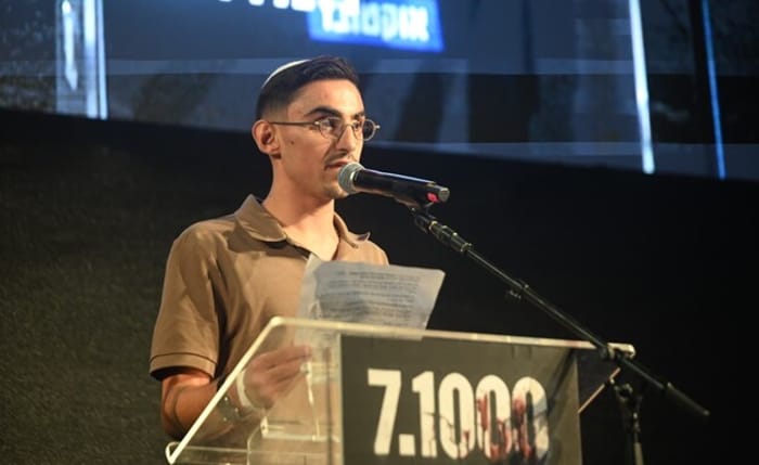 Former hostage Rom Braslavsky