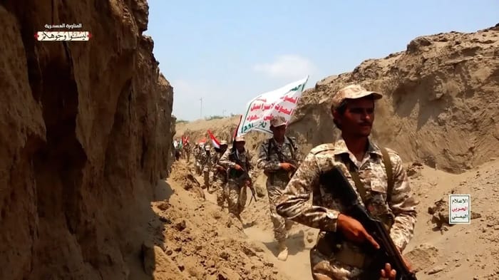 Houthi terrorists in Yemen