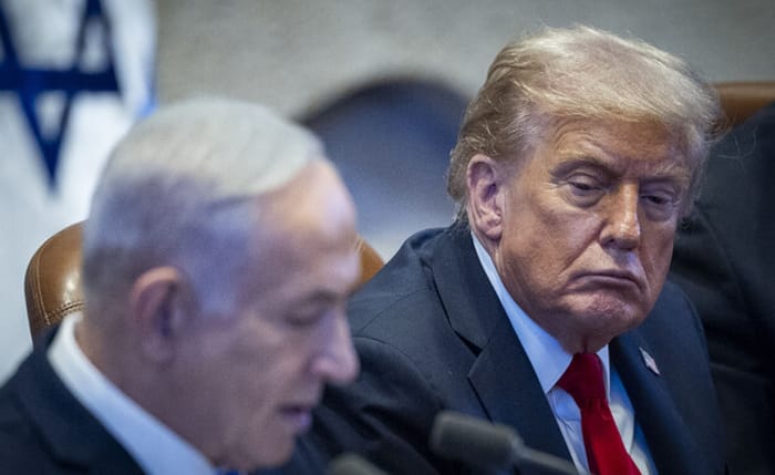 President Donald Trump and Israeli PM Benjamin Netanyahu