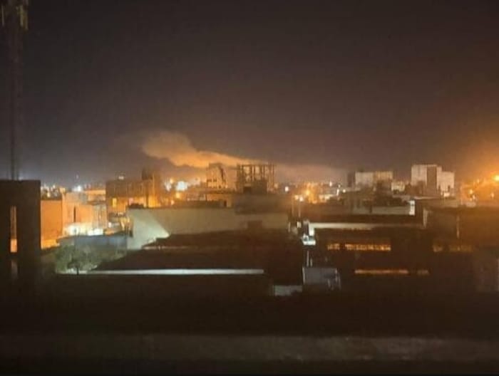 US strikes targets in Iran