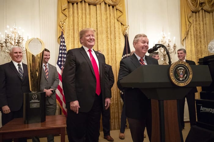 President Trump, Lindsey Graham