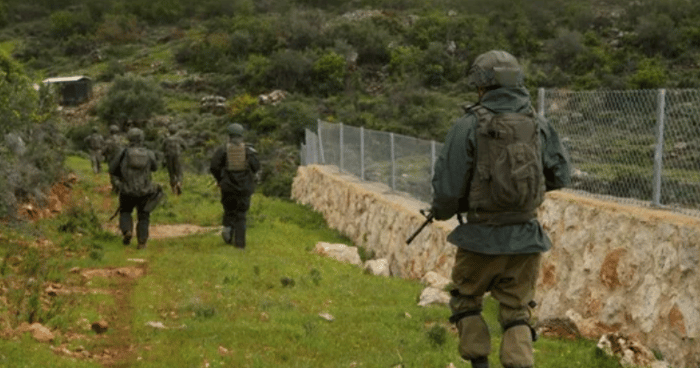 IDF soldiers operate in South Lebanon 
