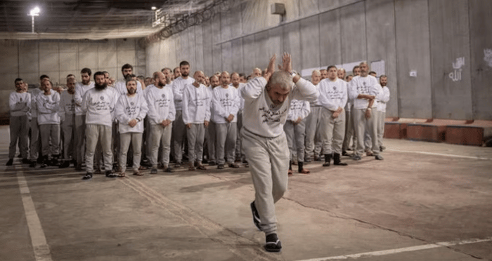 Security prisoners in israeli prison