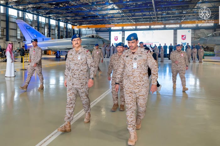 Saudi Arabian air force officers