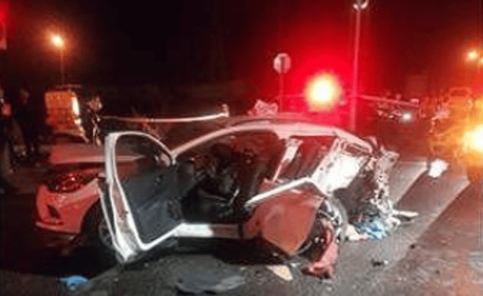 Scene of the deadly crash