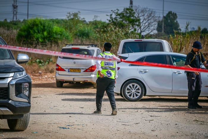 Crime scene where the body was found