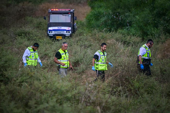 Crime scene where the body was found