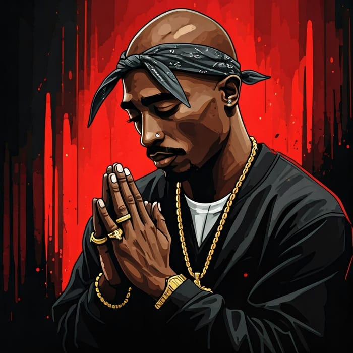 Famous Rapper Tupac