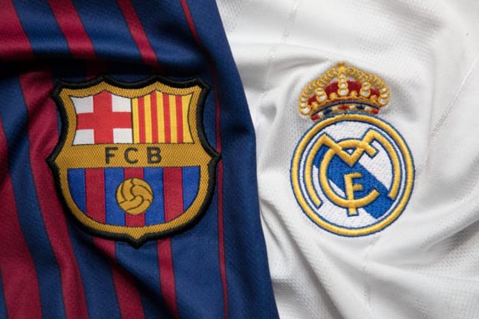 Real Madrid and Barcelona