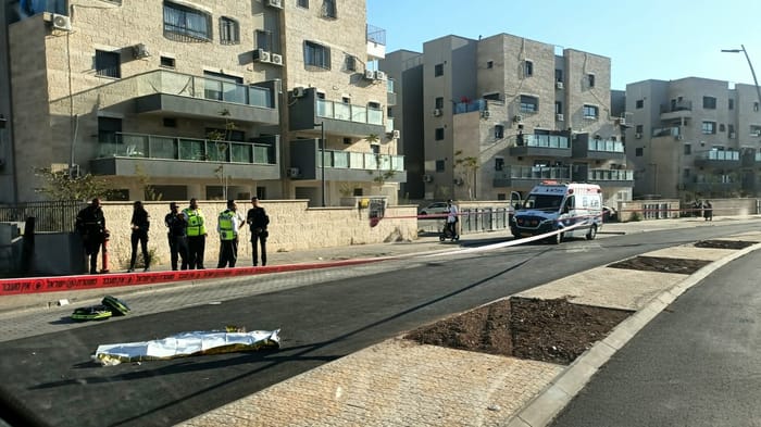 Crime scene in Beit Shemesh