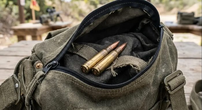 Bullets found in backpack