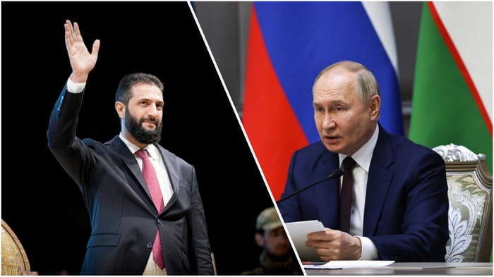 Al Sharaa; Putin