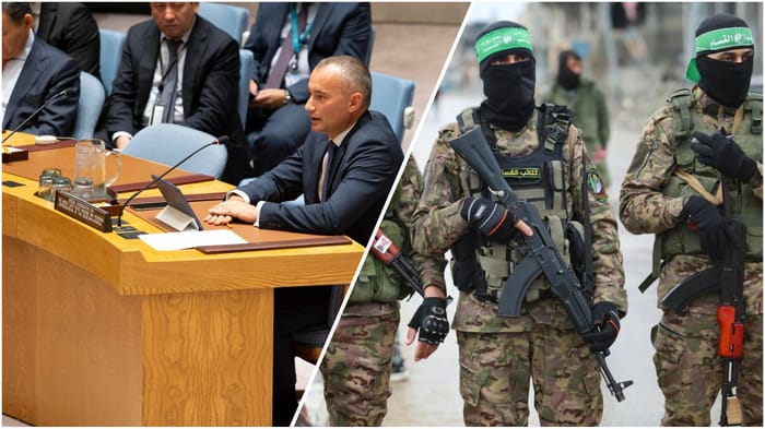 Head of the UN Peace Council, Hamas terrorists