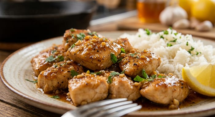Honey-Garlic Chicken 