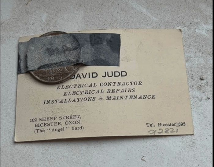 Electrician's 1971 Time Capsule 