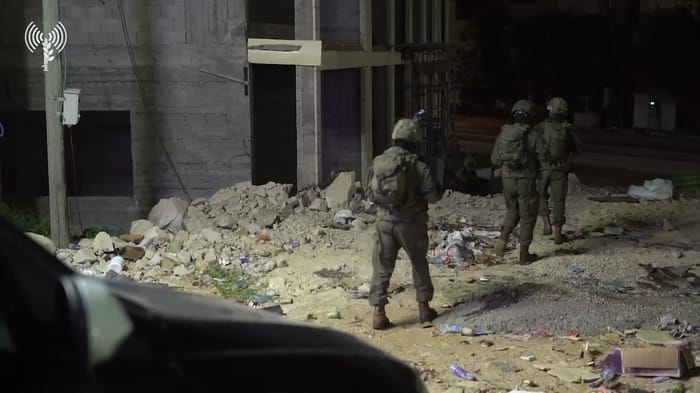 IDF operating in Jenin