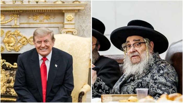 Trump; Satmar Rebbe