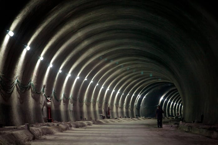 Carmel tunnel