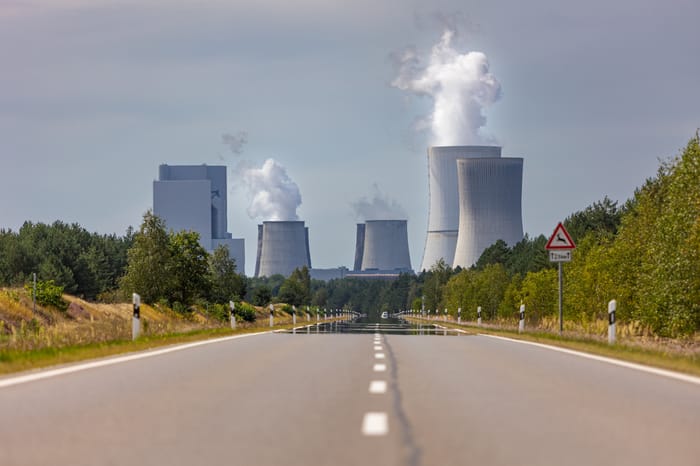 The Brandenburg power plant