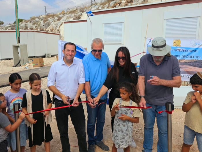 20 New Families Settled in Hermesh in Samaria
