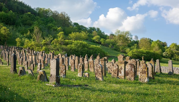 Jewish cemetery in Germany